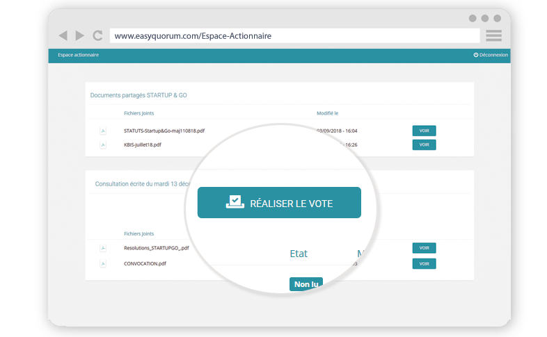  aperçu de l’outil de consultation écrite d’AG en ligne