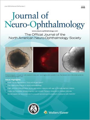 Journal of Neuro-Ophthalmology cover