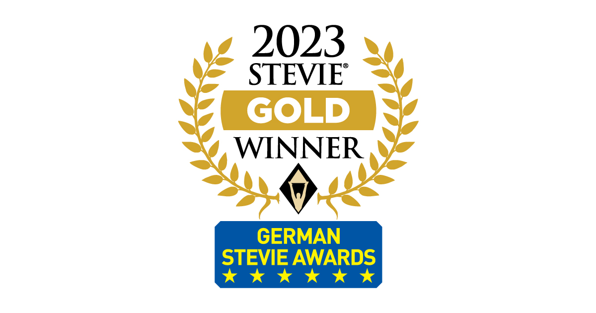 Stevie Awards Gold für Legal Smartdocuments