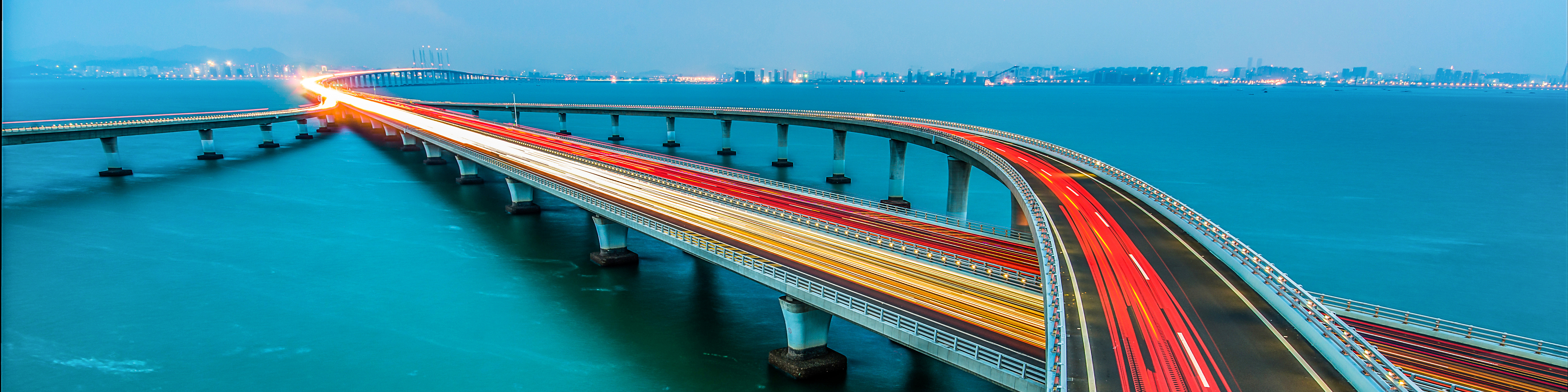 Jiaozhou Bay Bridge of Qingdao,Shandong Province,China,
