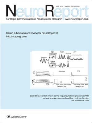 NeuroReport cover