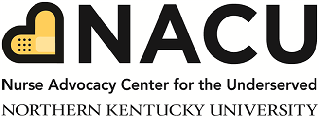 NACU, Nurse Advocacy Center for the Underserved, Northern Kentucky University logo