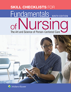 Skill Checklists for Fundamentals of Nursing book cover