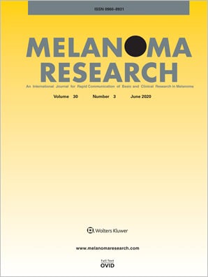 Melanoma Research cover