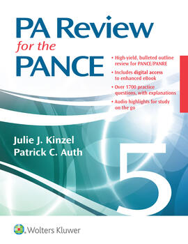 Book cover for PA Review Pance