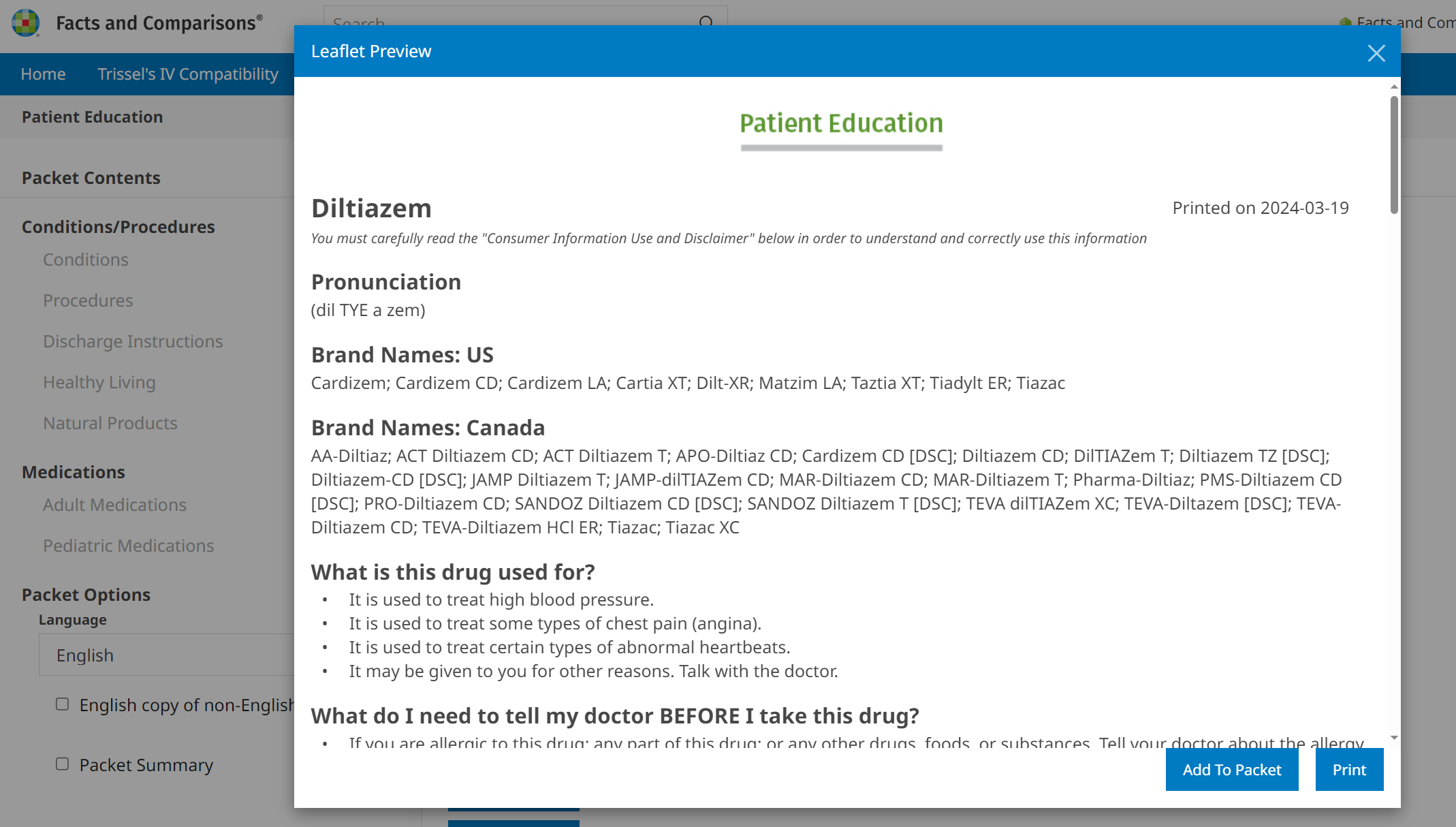 Patient Education Databases