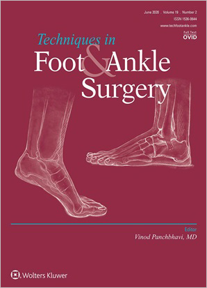 Techniques in Foot & Ankle Surgery cover