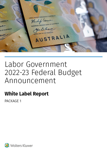 WK Federal Budget Labor 2022-2023 Reports Thumbnail Package 1