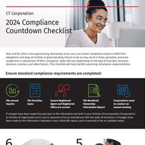 End-of-year compliance checklist for corporations