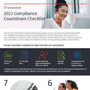 End-of-year compliance checklist for corporations
