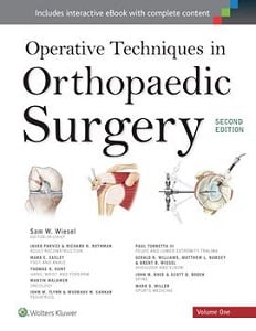 Operative Techniques in Orthopaedic Surgery book cover