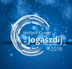 Wolters Kluwer Jogászdíj - 2018 - logo