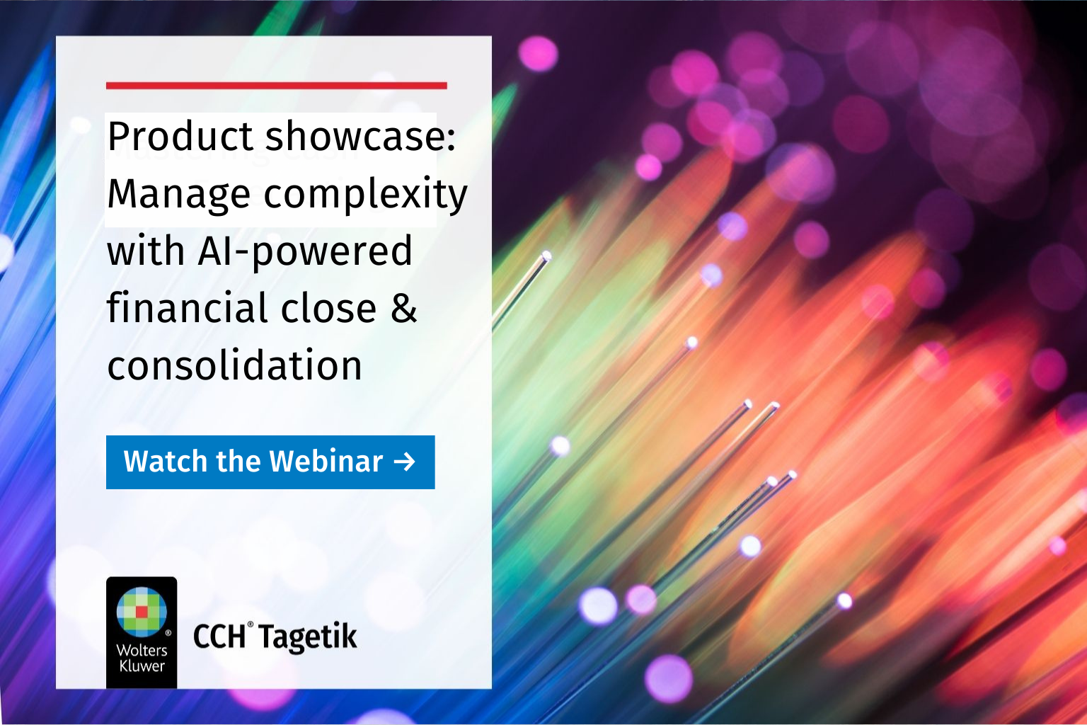 CCH Tagetik Consolidation & Close on-demand demo | Wolters Kluwer