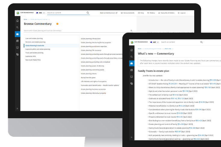 CCH iKnowConnect - Estate Planning & Trust Law - 1
