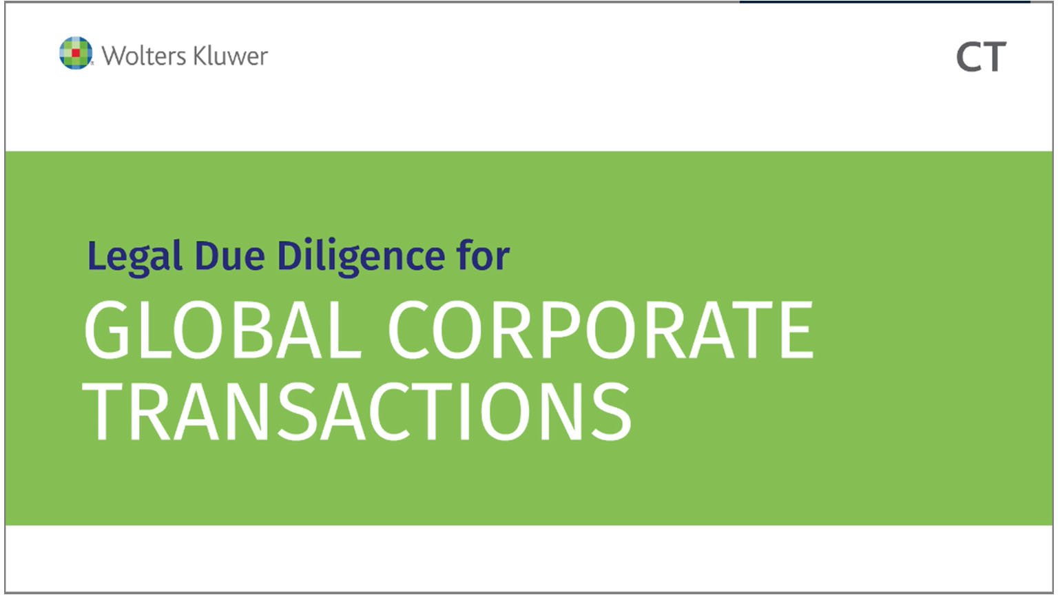 Legal Due Diligence for Global Corporate Transactions