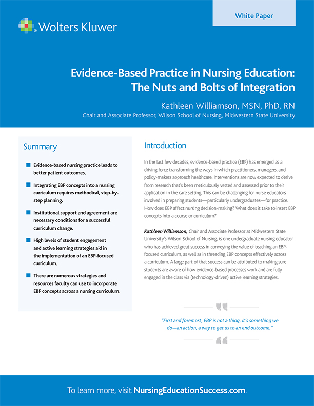 evidence based practice paper