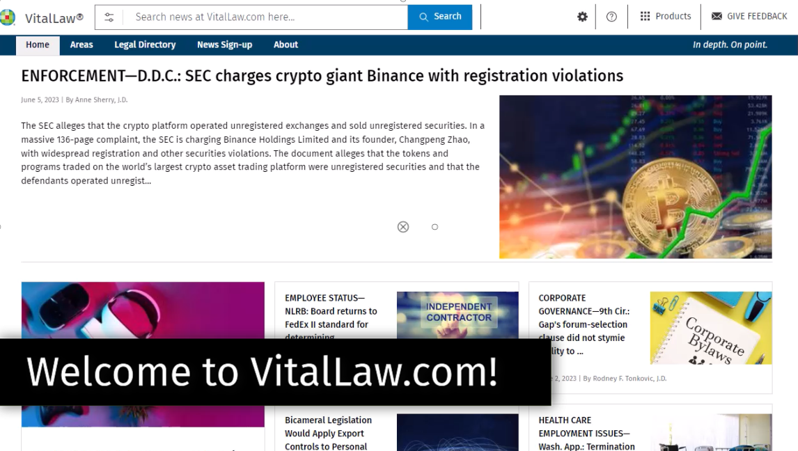 Welcome to VitalLaw.com!