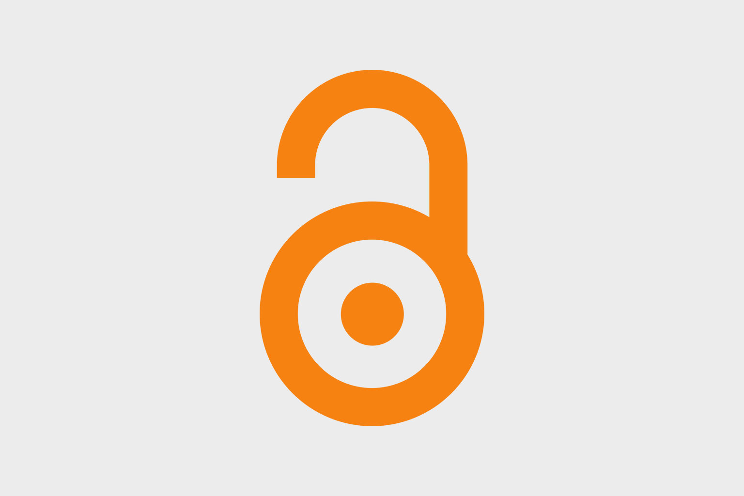 Open access lock logo