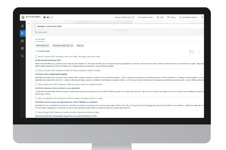 CCH iKnowConnect - Workplace Health and safety News  - 3