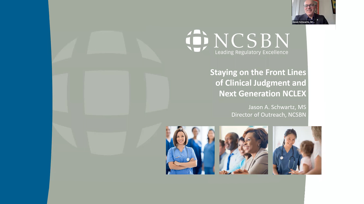 Screenshot of Stay on the front line of clinical judgement and next generation NCLEX video