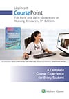 Lippincott CoursePoint Nursing Research book cover