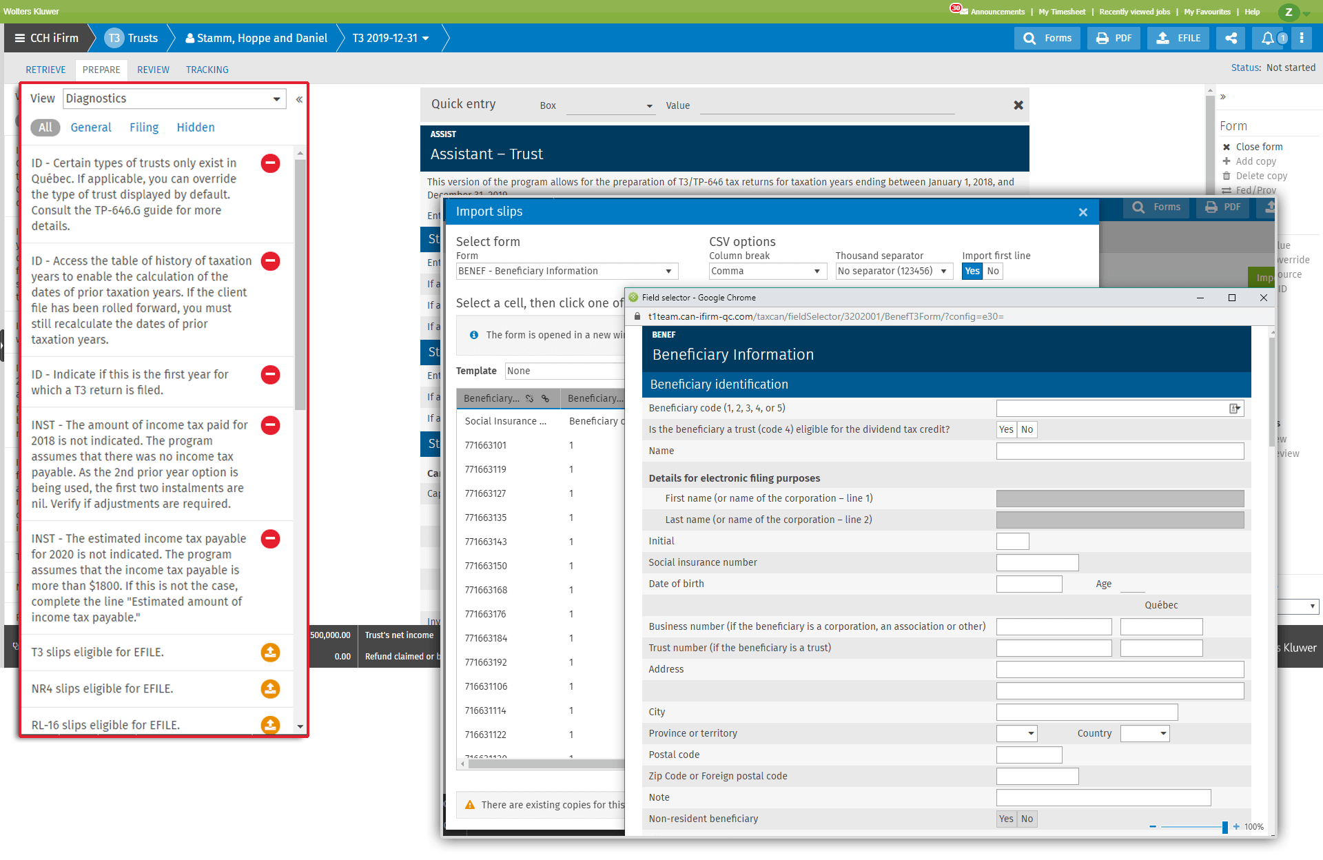 CCH iFirm Taxprep