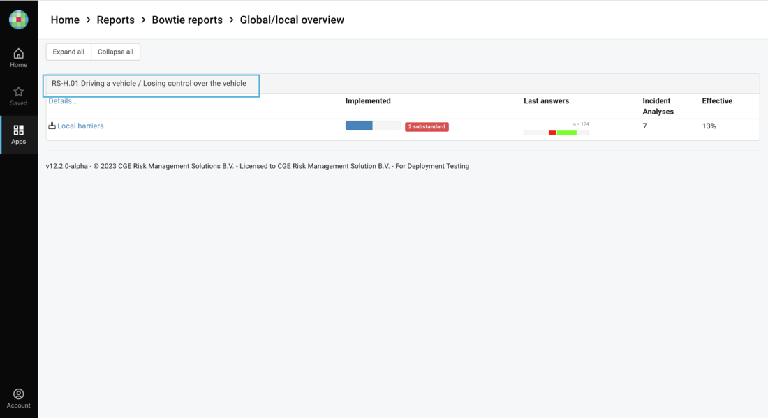 BTXPE Release note - Additional Information in Global-Local Report Header