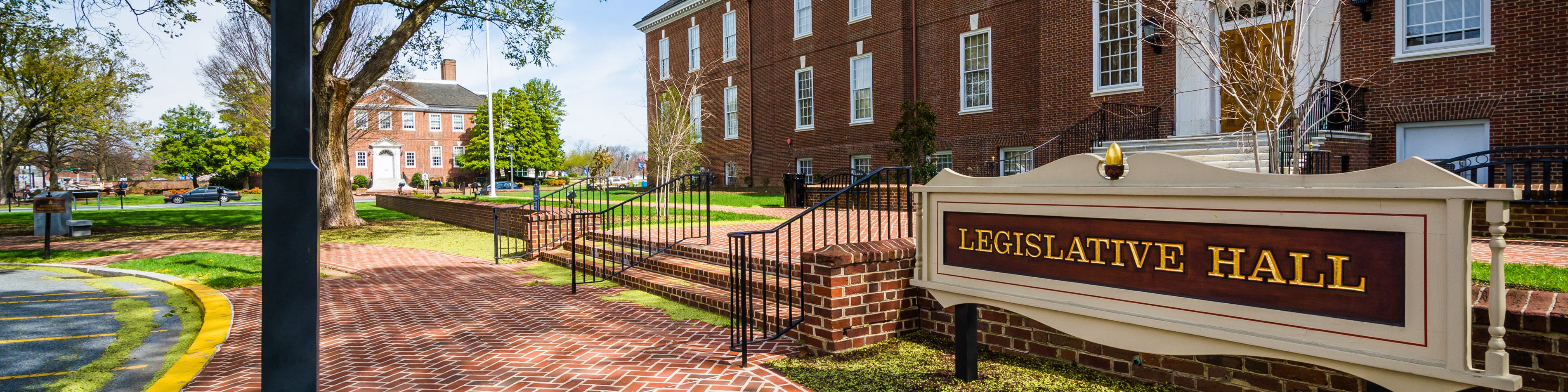 The Delaware State Capitol Building in Dover, Delaware