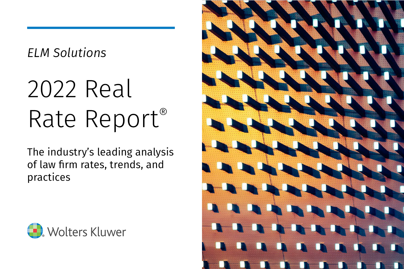 Real Rate Report | Enterprise Legal Management | Wolters Kluwer