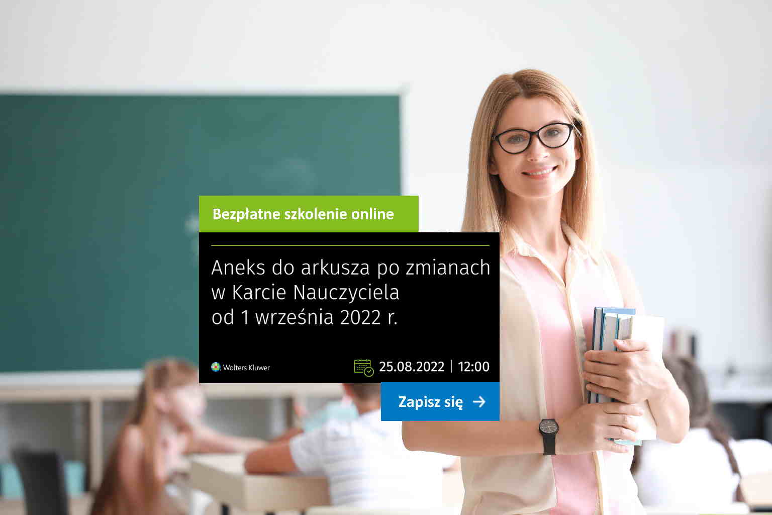 Aneks do arkusza po zmianach w Karcie Nauczyciela od 1 września 2022 r. - zaproszenie na szkolenie