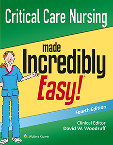 Critical Care Nursing Made Incredibly Easy! book cover