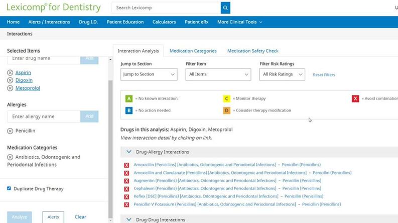 Lexicomp Alerts and Interactions Video
