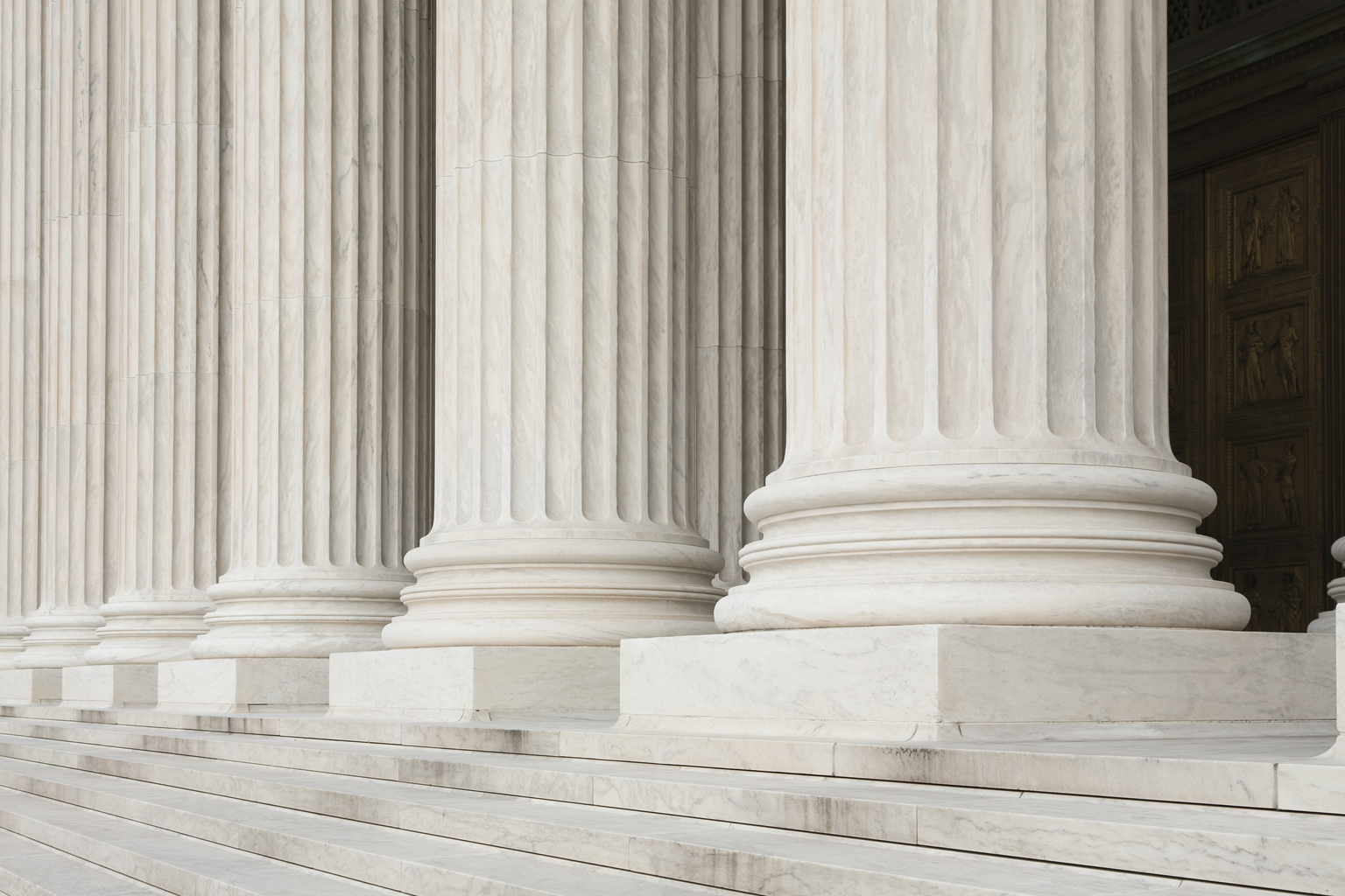 Front Steps and Columns of the Supreme Court