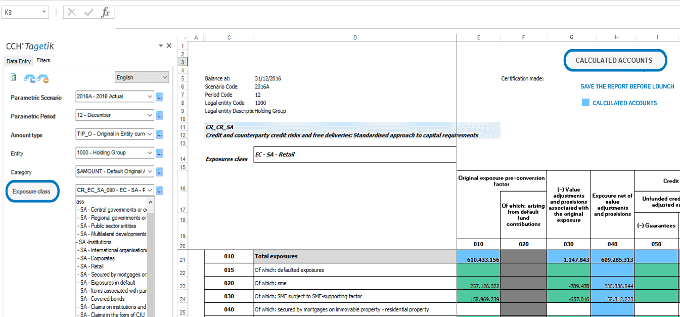 EBA XBRL add-in for Excel