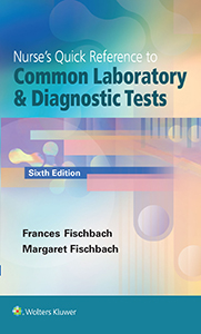 Nurse’s Quick Reference to Common Laboratory & Diagnostic Tests book cover