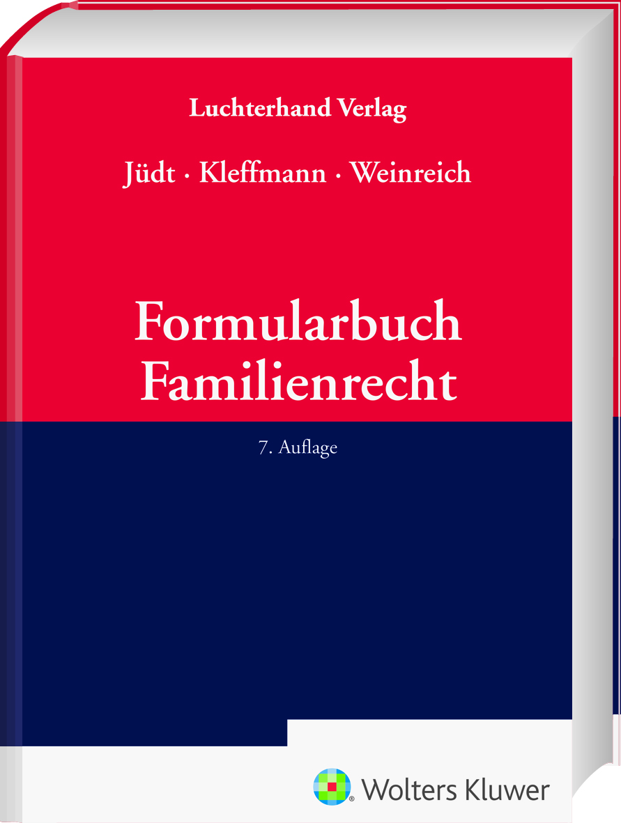 Formularbuch Familienrecht