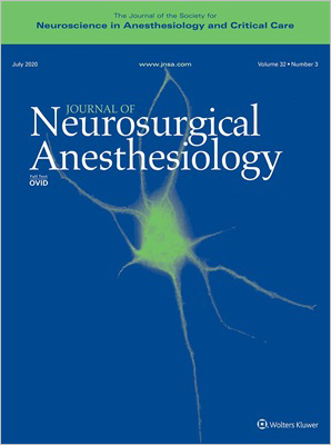 Journal of Neurosurgical Anesthesiology