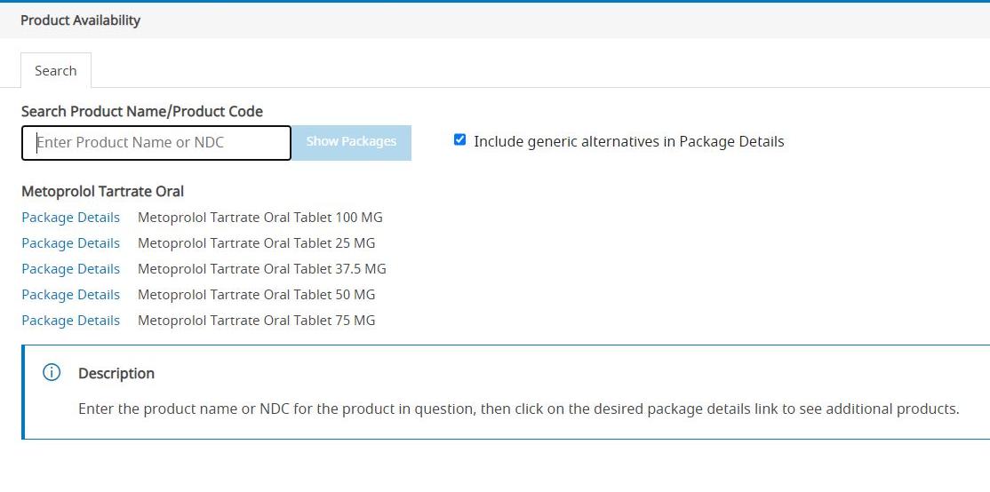 Product Availability Module