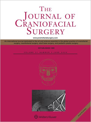 The Journal of Craniofacial Surgery cover