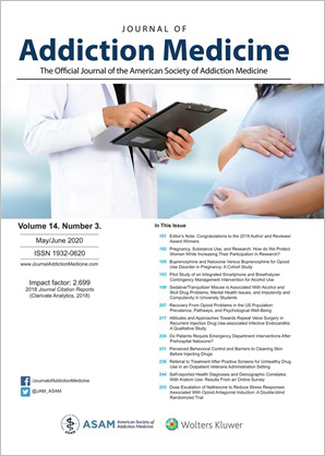 Journal of Addiction Medicine