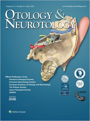 Otology & Neurotology cover