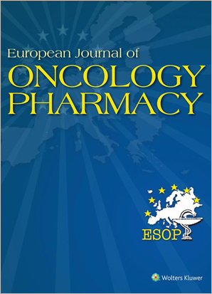 European Journal of Oncology Pharmacy cover