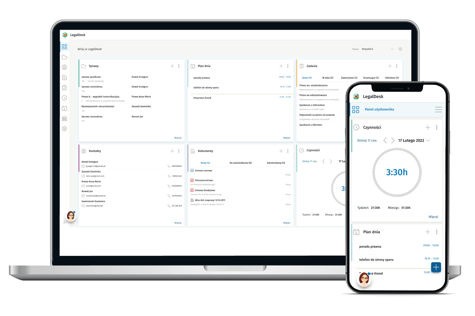 LegalDesk - Intuicyjny system i szybki start