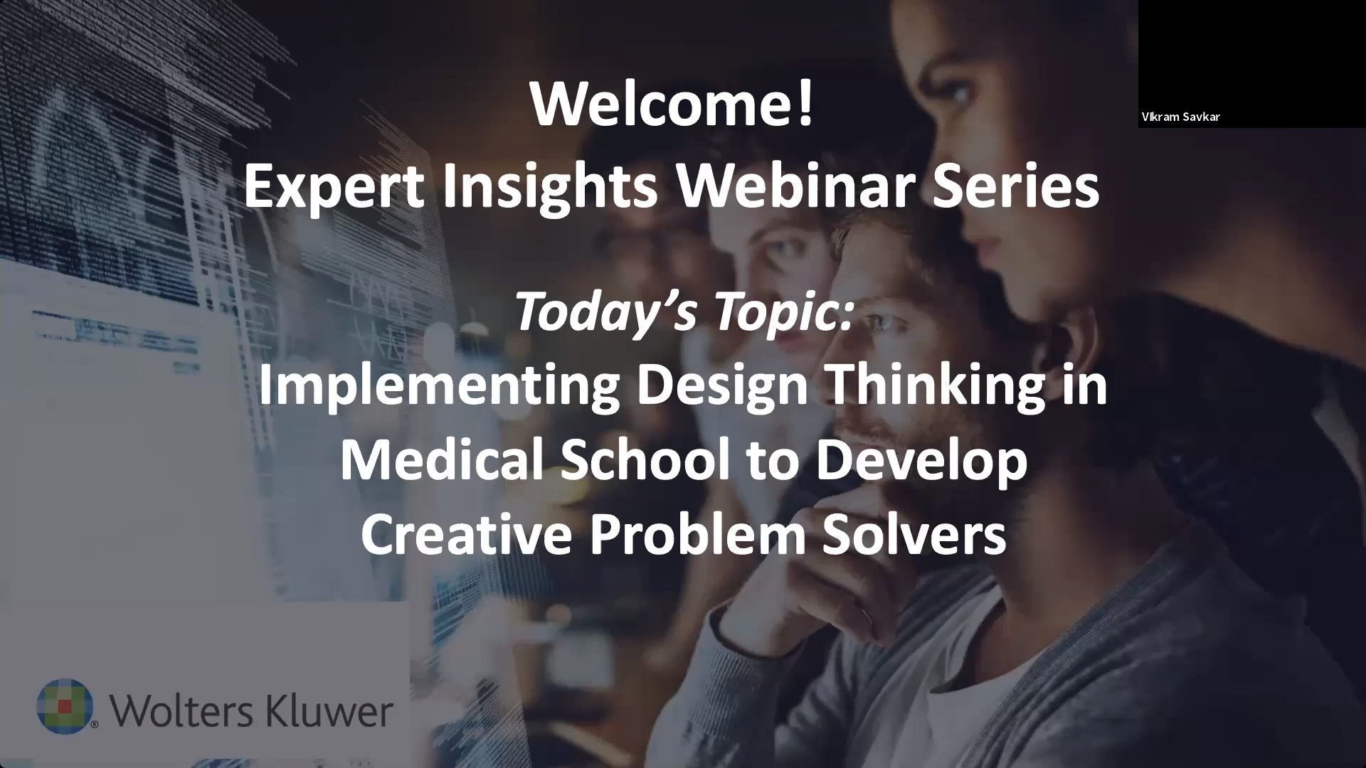 Screenshot of Implementing Design Thinking in Medical School to Develop Creative Problem Solvers video