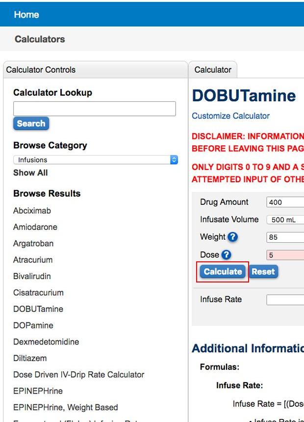 KAH - BFC Calculator