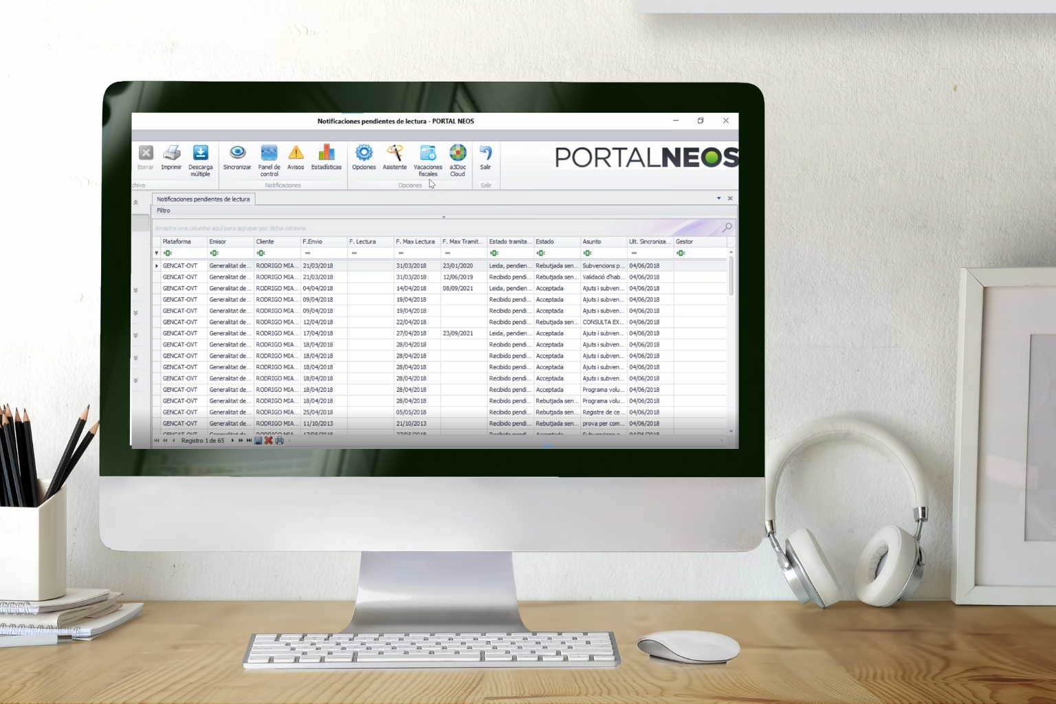 portal neos notificaciones electrónicas