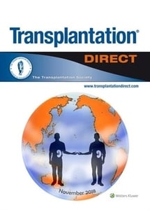 Transplantation Direct journal cover