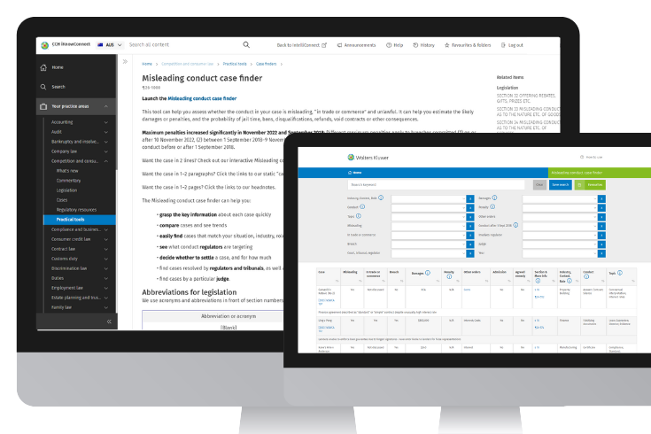 CCH iKnowConnect - Competition and Consumer Law - 2