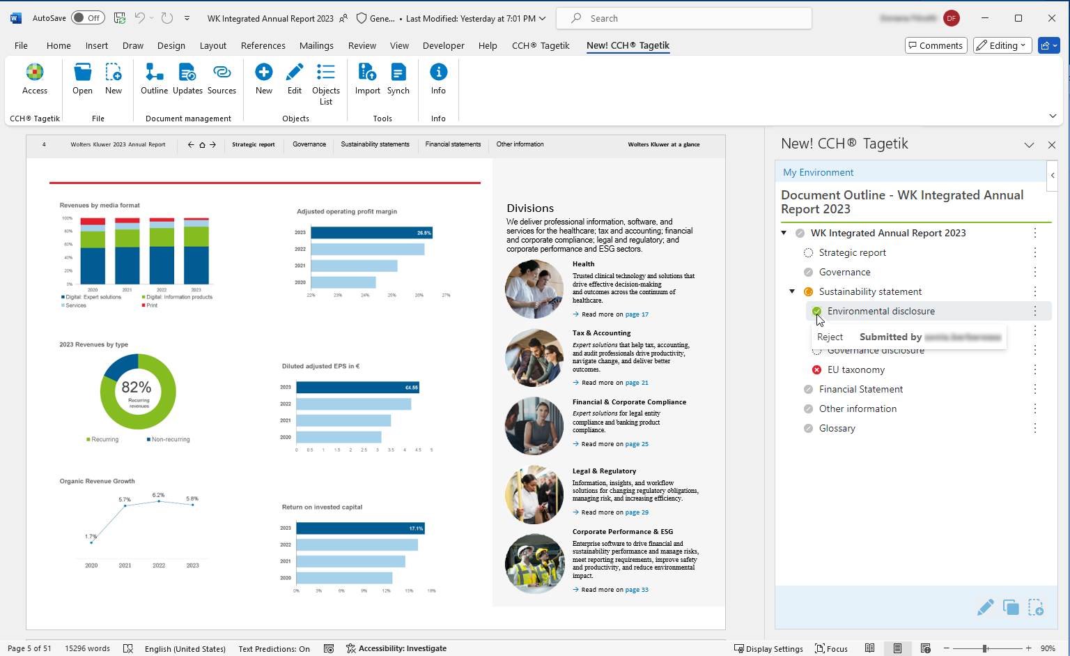 Intelligent Disclosure Strategic report