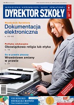 Okładka Dyrektor Szkoły 8/2021